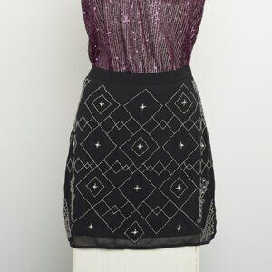 Love21 mini skirt, Size S (2 - 4), Black colour